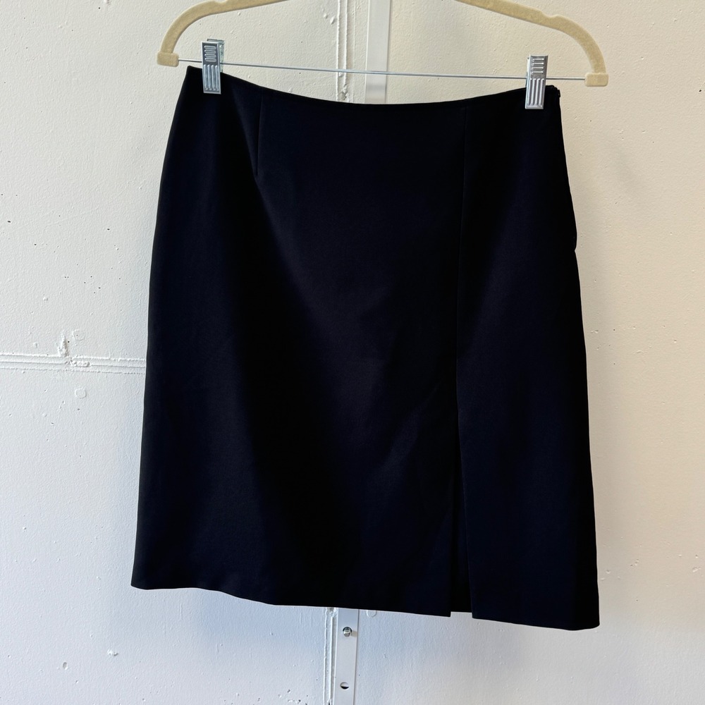 United Colors of Benetton Pencil Skirt Front Slit Made in Italy‎ Size 42 Classic